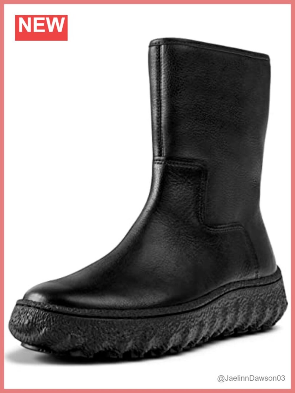 Camper Modern Ankle Boot Round Toe Zip Up Low-Top Fall Bootie
